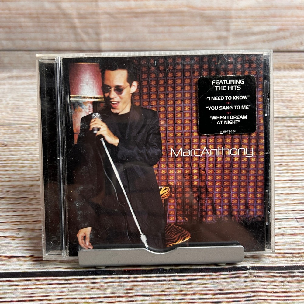Marc‎ Anthony Self-Titled CD 1999 Columbia Records I Need To Know You Sang To Me